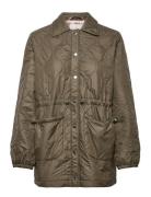 Recycle Polyester Jacket Brown Rosemunde