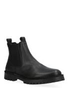 Slhricky Leather Chelsea Boot B Black Selected Homme