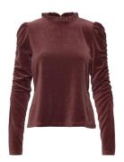 Marion Top Burgundy ODD MOLLY