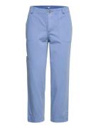 Women Pants Woven Regular Blue Esprit Casual