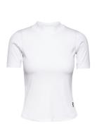 Ace Rib T-Shirt White Björn Borg