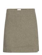 Erina Wool Skirt Grey HOLZWEILER