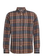 Relaxed Checked Shirt - Gots/Vegan Patterned Knowledge Cotton Apparel