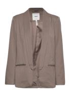 Objlisa L/S Blazer Noos Brown Object