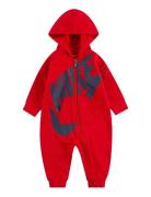 Nkn All Day Play Coverall Red Nike