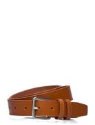 Slhnate Leatherelt Brown Selected Homme