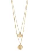 Haven 2-In-1 Coin Necklace Gold-Plated Gold Pilgrim