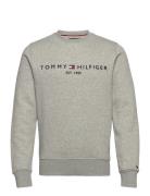 Tommy Logo Sweatshirt Grey Tommy Hilfiger