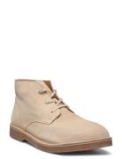 Slhriga New Suede Chukka Boot B Beige Selected Homme