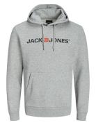 Jjecorp Old Logo Sweat Hood Noos Grey Jack & J S