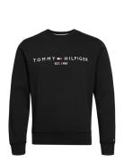 Tommy Logo Sweatshirt Black Tommy Hilfiger