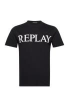 T-Shirt Regular Pure Logo Black Replay