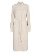 Nusassie Shirt Dress Cream Nümph