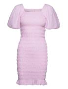 Rikko Stripe Dress Pink A-View