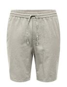 Onslinus 0007 Cot Lin Shorts Noos Cream ONLY & SONS