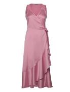 Camilji Sleeveless Dress Pink A-View