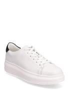 Ayano W Leather Shoe White Sneaky Steve