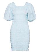 Rikka Stripe Dress Blue A-View