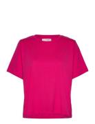 Sila T-Shirt Pink A-View