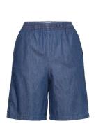 Jxmalli Chambray Shorts Sn Blue JJXX