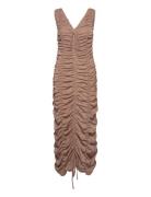 Jill Vita Dress Brown Hosbjerg