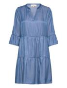 Crsiran Dress - Kim Fit Blue Cream