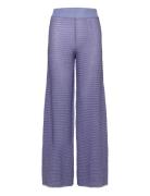 Metallic Knit Pants Blue REMAIN Birger Christensen