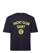 Yacht T-Shirt Navy GANT