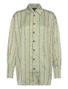 D1. Rel American Luxe Shirt Green GANT