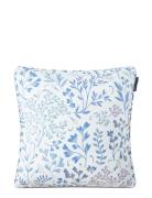 Printed Flowers Linen/Cotton Pillow Cover White Lexington Home