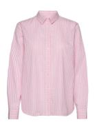 Reg Broadcloth Gingham Shirt Pink GANT