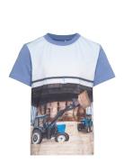 T-Shirt Ss Blue Minymo