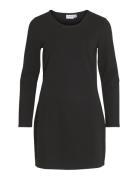 Viarmer O-Neck L/S Dress - Noos Black Vila