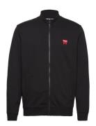 Funnel Neck Zip Black Wrangler