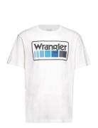 Logo Tee White Wrangler