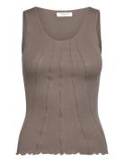 Cotton Top Brown Rosemunde