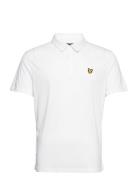 Jacquard Polo Shirt White Lyle & Scott Sport