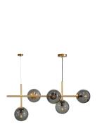 Como Long Table Pendant Messing Gold Dyberg Larsen