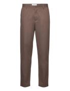 Jared Twill Chino Pants Brown Les Deux