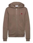 Piece Zipper Hoodie Beige Les Deux