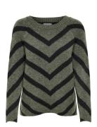 Onleliza L/S Pullover Knt Noos Green ONLY