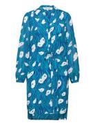 Dvf Sonoya Dress Blue Diane Von Furstenberg