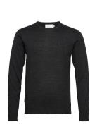 Cfkent Merino Crew Neck Knit Black Casual Friday