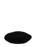Pcfrench Wool Beret Black Pieces