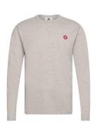 Mel Longsleeve Gots Grey Double A By Wood Wood