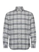 Slhregrobin-Flannel Check Shirt Grey Selected Homme