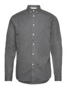 Akkonrad Melange Shirt Grey Anerkjendt