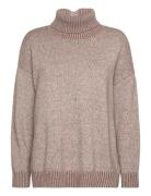 Srkira Rollneck Knit Brown Soft Rebels