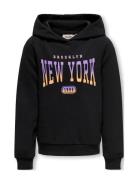 Kognewmindy L/S Hood Swt Black Kids Only