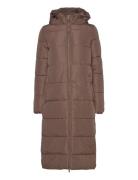 Onlanna X Long Hood Puffer Coat Otw Brown ONLY